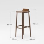 Барный стул Пелла