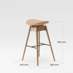 Барный стул Руса Комфорт