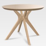 Стол круглый Амброджио, размер 950x950x760