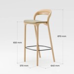 Полубарный стул Бальтера