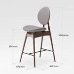 Полубарный стул Руса Б Комфорт