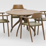 Стол круглый Альпино